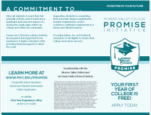 Moreno Valley College Promise Initiative